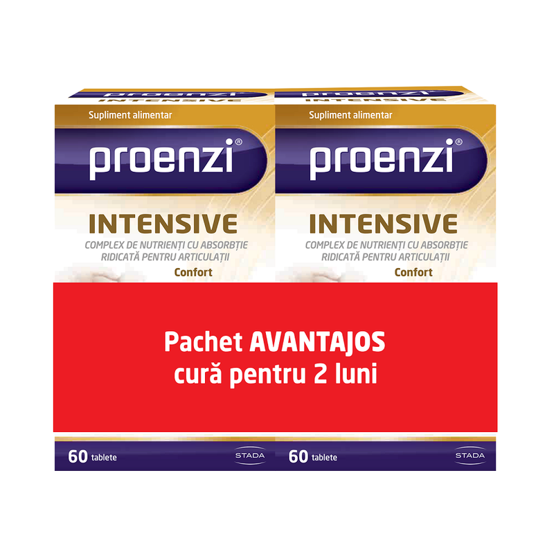 Poza produs Pachet Proenzi Artrostop Intensive,1+1 CADOU Walmark | 60 + 60 tablete
