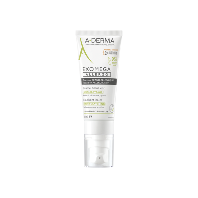 Poza produs Balsam emolient steril Exomega Allergo DEFI, A-Derma | 40 ml