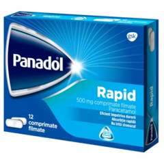 Panadol Rapid | 12 comprimate