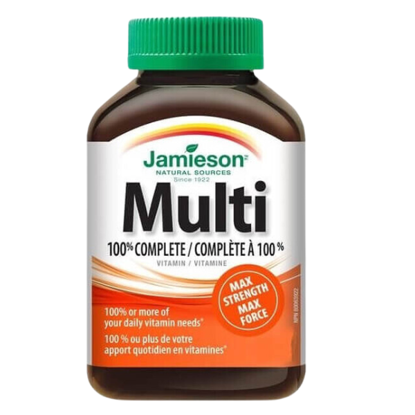 Poza produs Multi 100% Complete Vitamin, Jamieson | 30 capsule