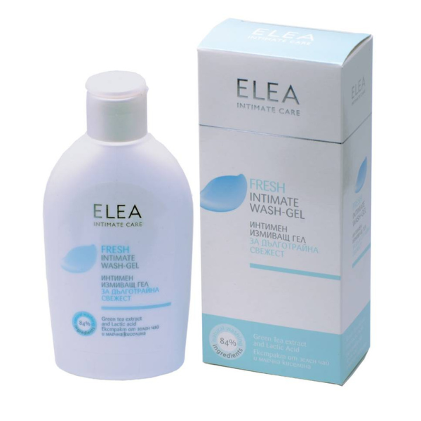 Poza produs Gel pentru igiena intima FRESH ceai verde si acid lactic Elea | 250 ml