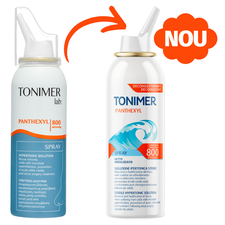 Spray nazal hipertonic, Panthexyl 800 MOSM/KG, Tonimer Lab | 100 ml — poza produs 2/3