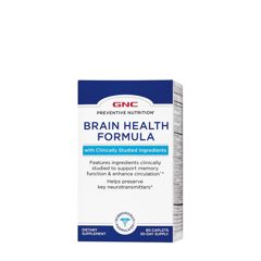GNC Preventive Nutrition Brain Health, Formula Pentru Sanatatea Creierului | 60 Tb
