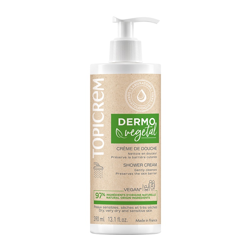 Poza produs Crema de Dus Topicrem Dermovegetal, NIGY | 390 ml