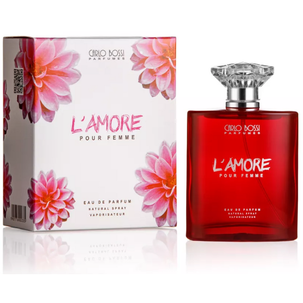 Poza produs Apa de parfum pentru femei LAmore Red, Carlo Bossi | 100 ml