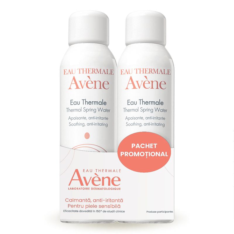 Poza produs Pachet Apa termala spray,  Avene | 150 + 150 ml