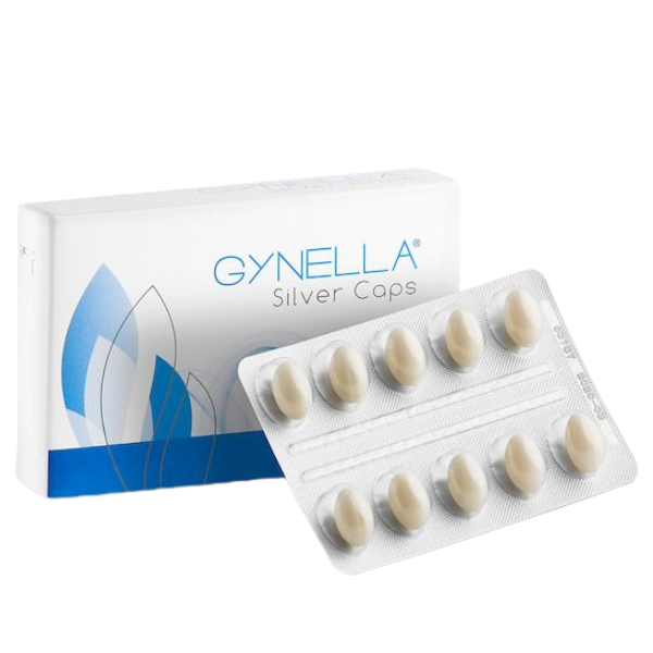 Poza produs Gynella Silver Capsule vaginale, NM Tech Italia  |  10 capsule