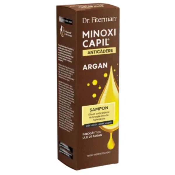 Poza produs Sampon Anticadere Argan Minoxicapil, Dr. Fiterman | 200 ml