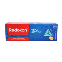 Redoxon Triple Action cu vitamina C, D si Zinc, Bayer | 10 comprimate