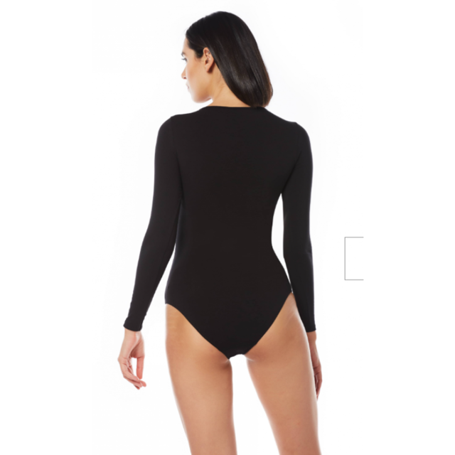 Body dama decoltat BD05 (BD07) NEGRU, Uniconf | marimea S — poza produs 2/4