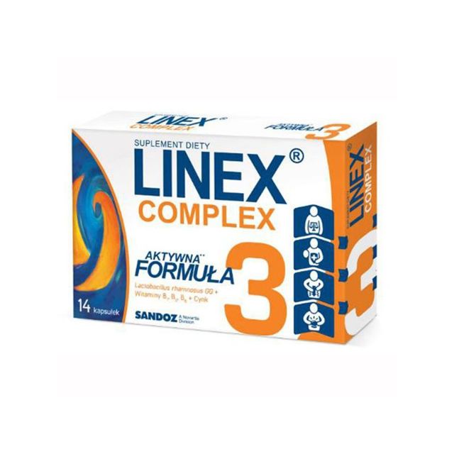 Poza produs Linex Complex, Sandoz | 14 capsule