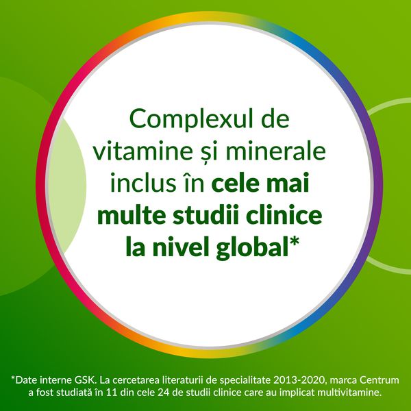 Poza produs Centrum Complet de la A la Zinc, Haleon | 30 comprimate