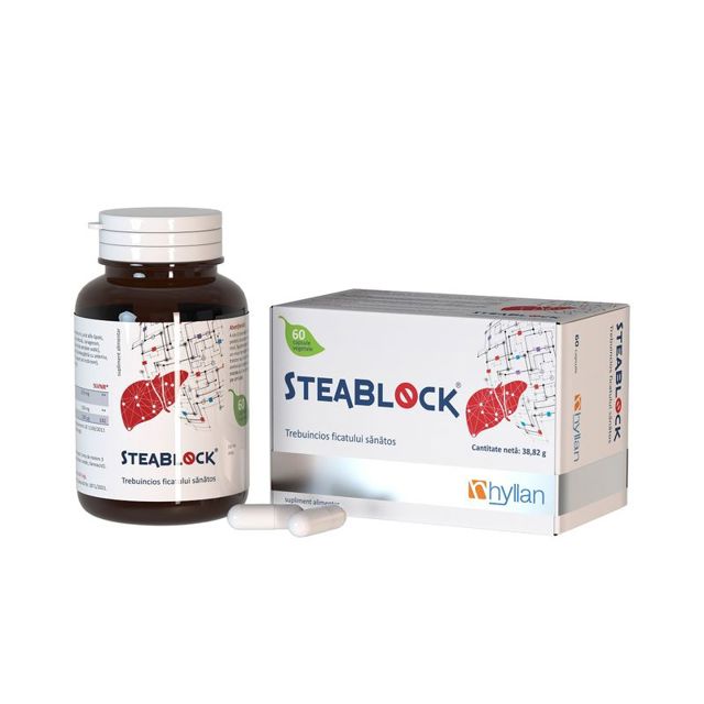 Poza produs SteaBlock, Hyllan Pharma | 60 capsule