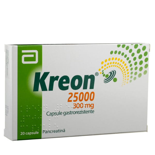 Poza produs Kreon 25000, Mylan | 20 capsule