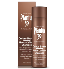Sampon colorant cu cofeina 39 Color Brown Plantur, Dr. Kurt Wolff | 250 ml