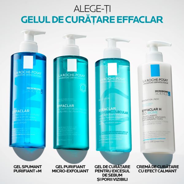 Gel de curatare pentru excesul de sebum Effaclar Supramolecular, La Roche-Posay | 400 ml — poza produs 14/16