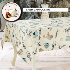 FATA DE MASA TEFLONATA ANTIMURDARIRE 100% BBC CREM CAPPUCCINO 140X180CM RALEX INFINITY