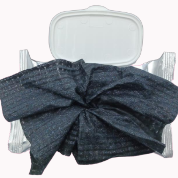 Poza produs Servetele refreshing cu sclipici pentru fata si corp  Glittermania Goldness Argintiu, O-Pac | 15 buc