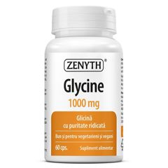 Glycine, 1000 mg, Zenyth | 60 capsule