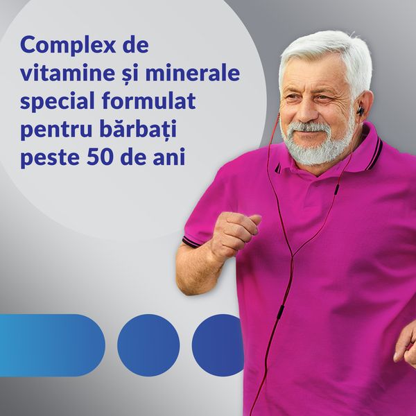 Poza produs Centrum Silver pentru barbati 50+, Haleon | 30 comprimate