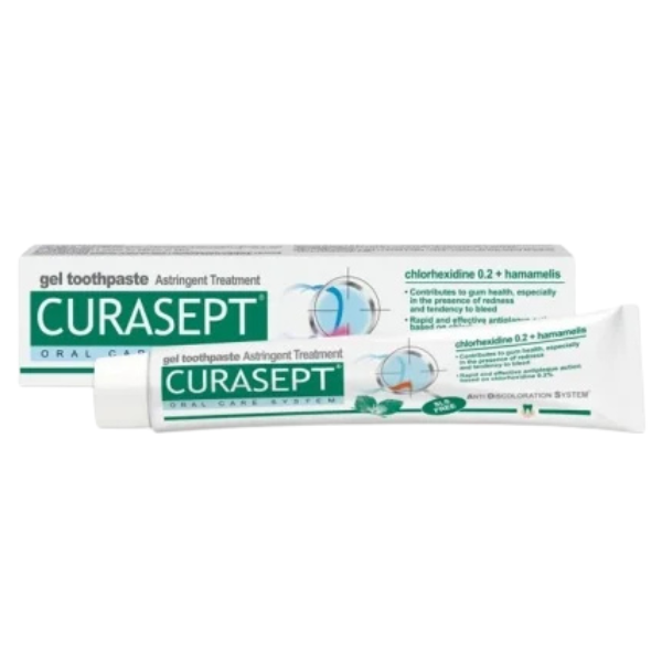 Poza produs Pasta de dinti Astringent ADS cu clorhexidina 0.2%, Curasept | 75 ml
