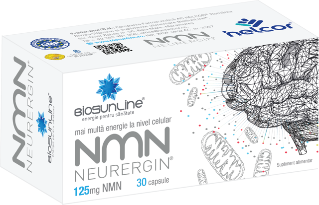 Poza produs Neurergin NMN, Helcor | 30 capsule