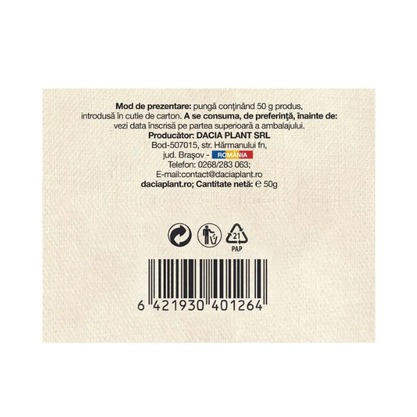 Poza produs Ceai Pufulita cu flori mici, Dacia Plant | 50 g