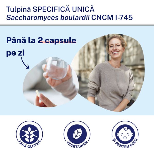 Poza produs Enterol 250 mg, Biocodex | 10 capsule