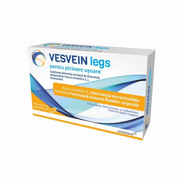 Poza produs Vesvein Legs, Alfasigma | 30 comprimate