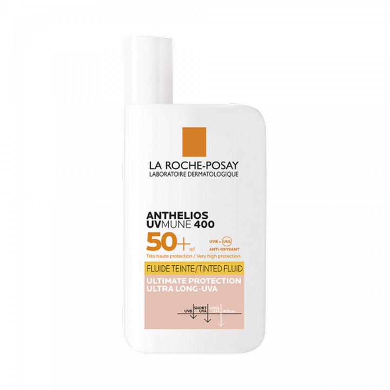 Poza produs Fluid colorat pentru protectie solara SPF 50+ Anthelios UVmune | 50 ml