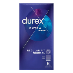Prezervative Durex Extra Safe, Reckitt Benckiser | 6 buc