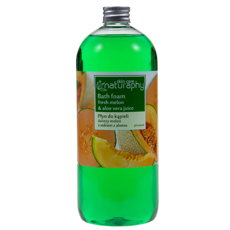 Poza produs Spuma de baie Pepene Galben si ALoe Vera Naturaphy, Blux | 1 l