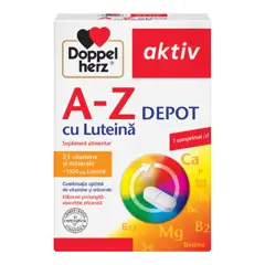 A-Z Depot cu Luteina, Doppelherz Aktiv | 60 comprimate