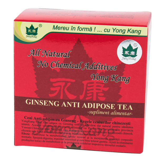 Poza produs Ceai antiadipos cu ginseng, Yong Kang | 30 plicuri
