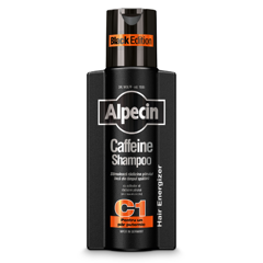 Sampon cu cafeina impotriva caderii parului C1 Black Edition, Alpecin | 250 ml