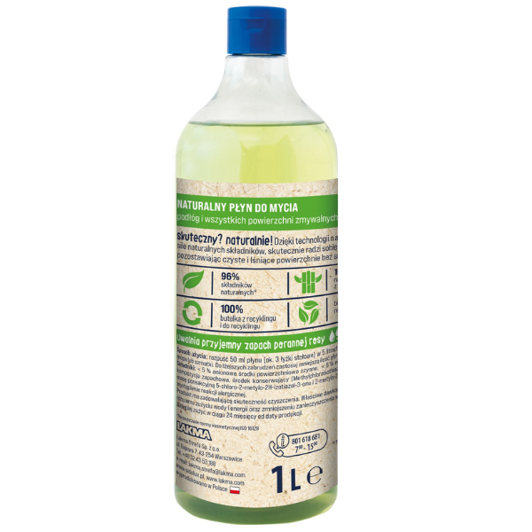 Poza produs Solutie Universala podele si suprafete lavabile Sidolux Eco, Lakma | 1 L