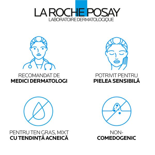 Rezerva Gel purifiant micro-exfoliant pentru imperfectiuni persistente Effaclar, La Roche-Posay | 400 ml — poza produs 2/7