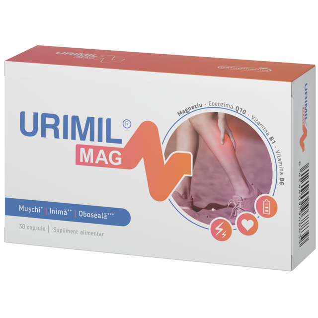 Poza produs Urimil Mag, Naturpharma | 30 capsule