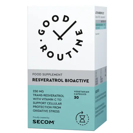 Poza produs Good Routine Resveratrol Bioactive, Secom | 30 capsule