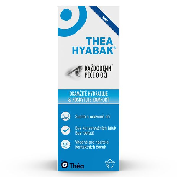 Poza produs Picaturi oftalmice Thea Hyabak, 0.15%, Thea | 10 ml
