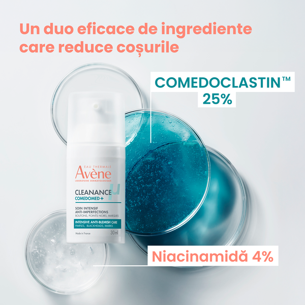 Poza produs Avene Cleanance Comedomed+ concentrat anti-imperfectiuni pentru tenul acneic | 30 ml