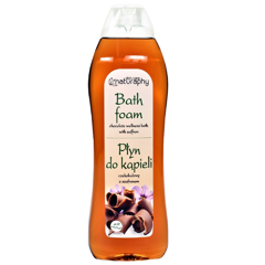 Spuma de baie cu ciocolata si sofran Naturaphy, Blux | 1 l
