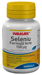 Poza produs Seleniu Forte 100 mg, Walmark | 30 tablete