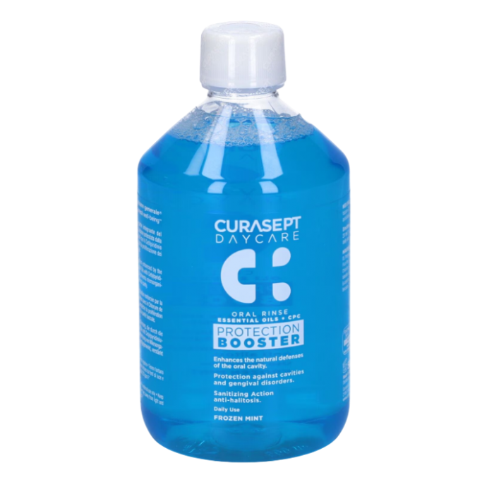 Poza produs CURASEPT APA DE GURA DAYCARE BOOSTER FROZEN MINT APA DE GURA 500ML