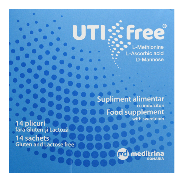 Poza produs UTI Free, Meditrina | 14 plicuri