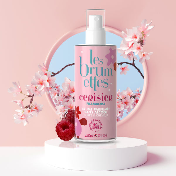 Poza produs Spray mist pentru par si corp Les Brumettes Cerisier, Corania | 250 ml