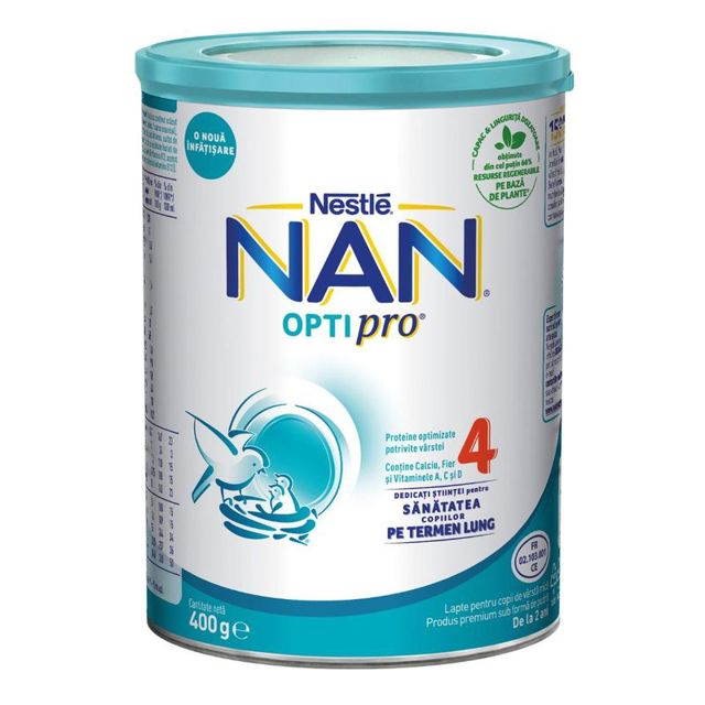 Poza produs Lapte praf NAN 4 Optipro de la 2 ani | 400 g