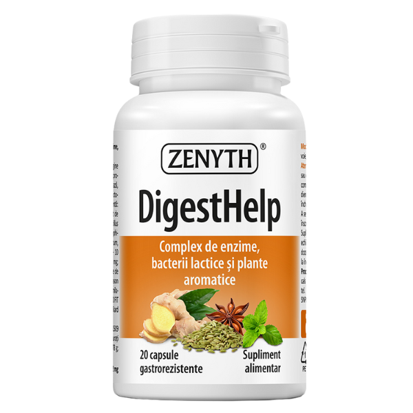 Poza produs DigestHelp, Zenyth | 20 capsule