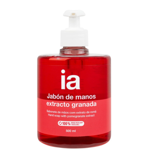 Poza produs Sapun lichid pentru maini cu extract de rodie, Interapothek | 500 ml