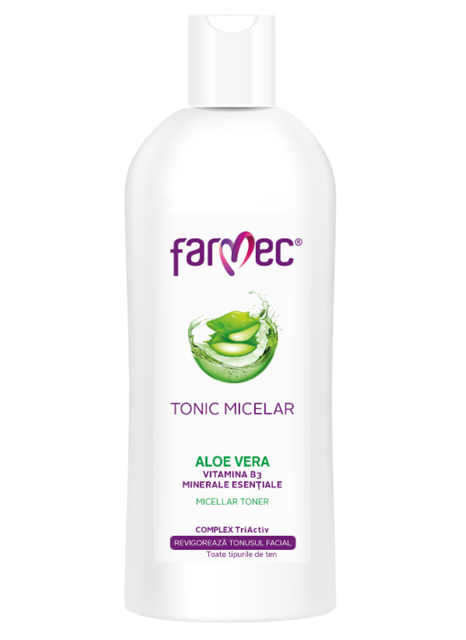 Poza produs Tonic micelar Aloe Vera, Farmec | 150 ml